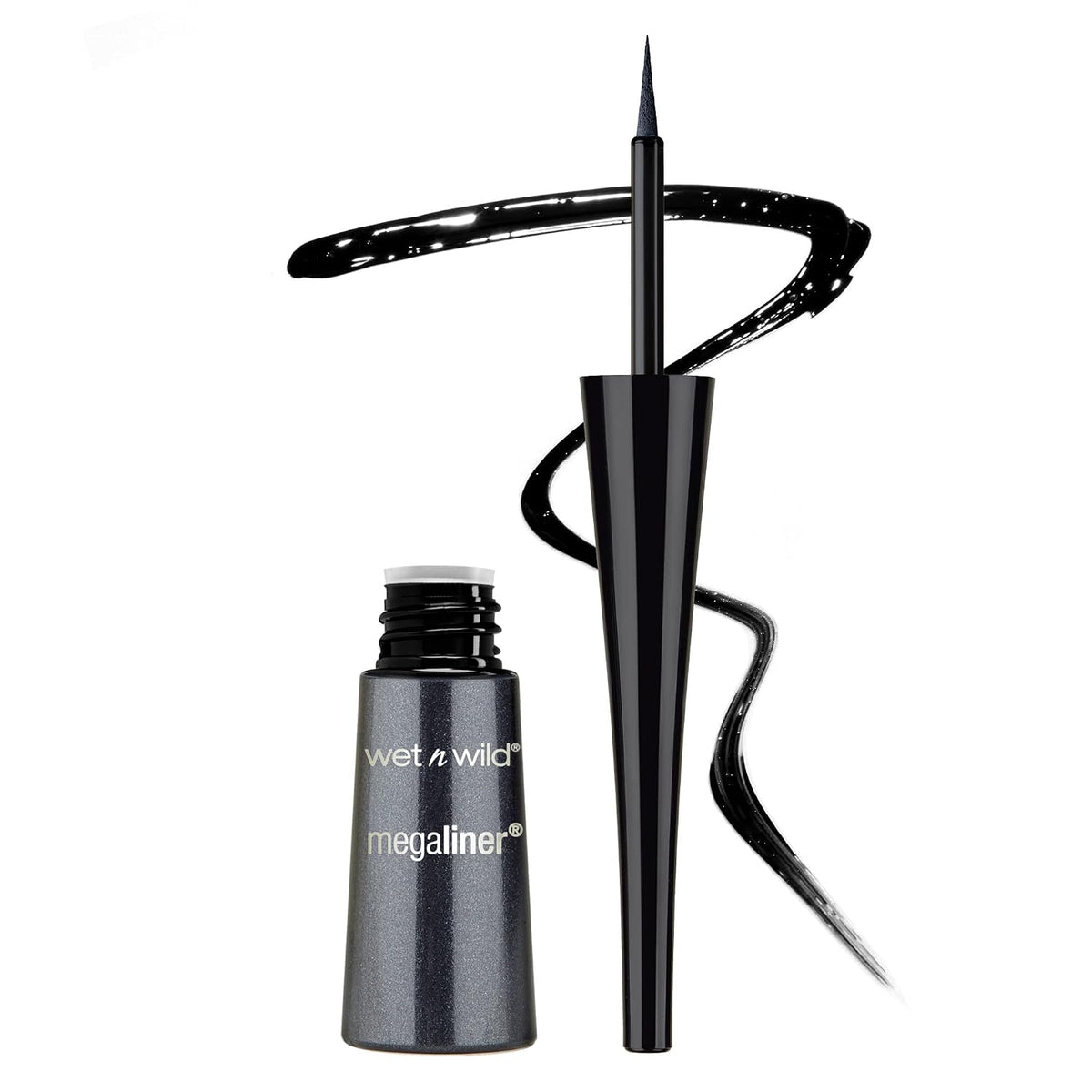 wet n wild MegaLiner Liquid Eyeliner — Black