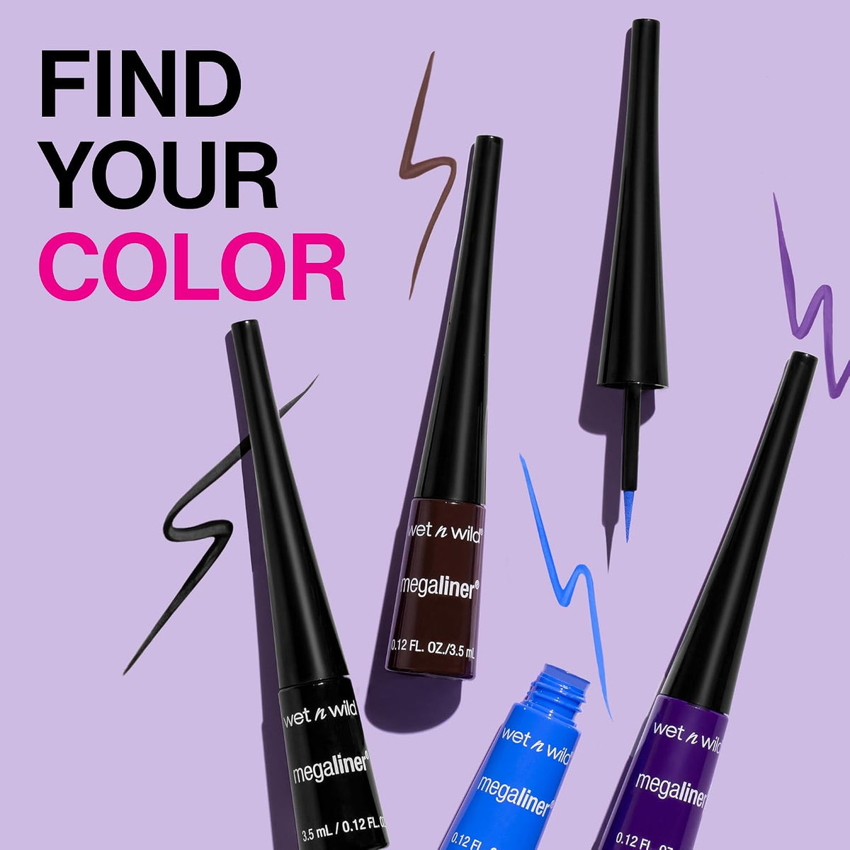 wet n wild MegaLiner Liquid Eyeliner — Black