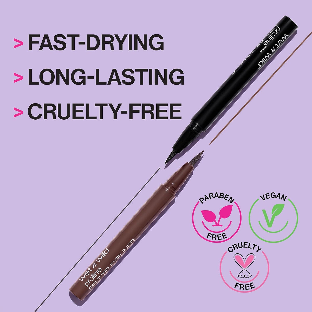 wet n wild MegaLiner Liquid Eyeliner — Black