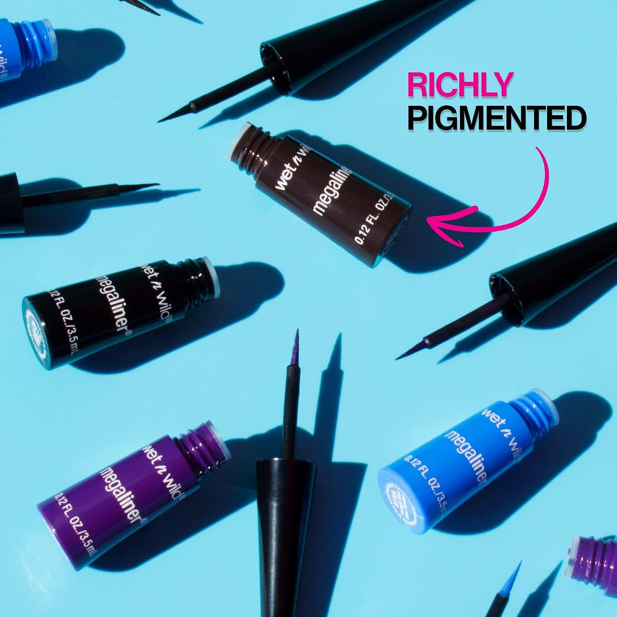 wet n wild MegaLiner Liquid Eyeliner — Black
