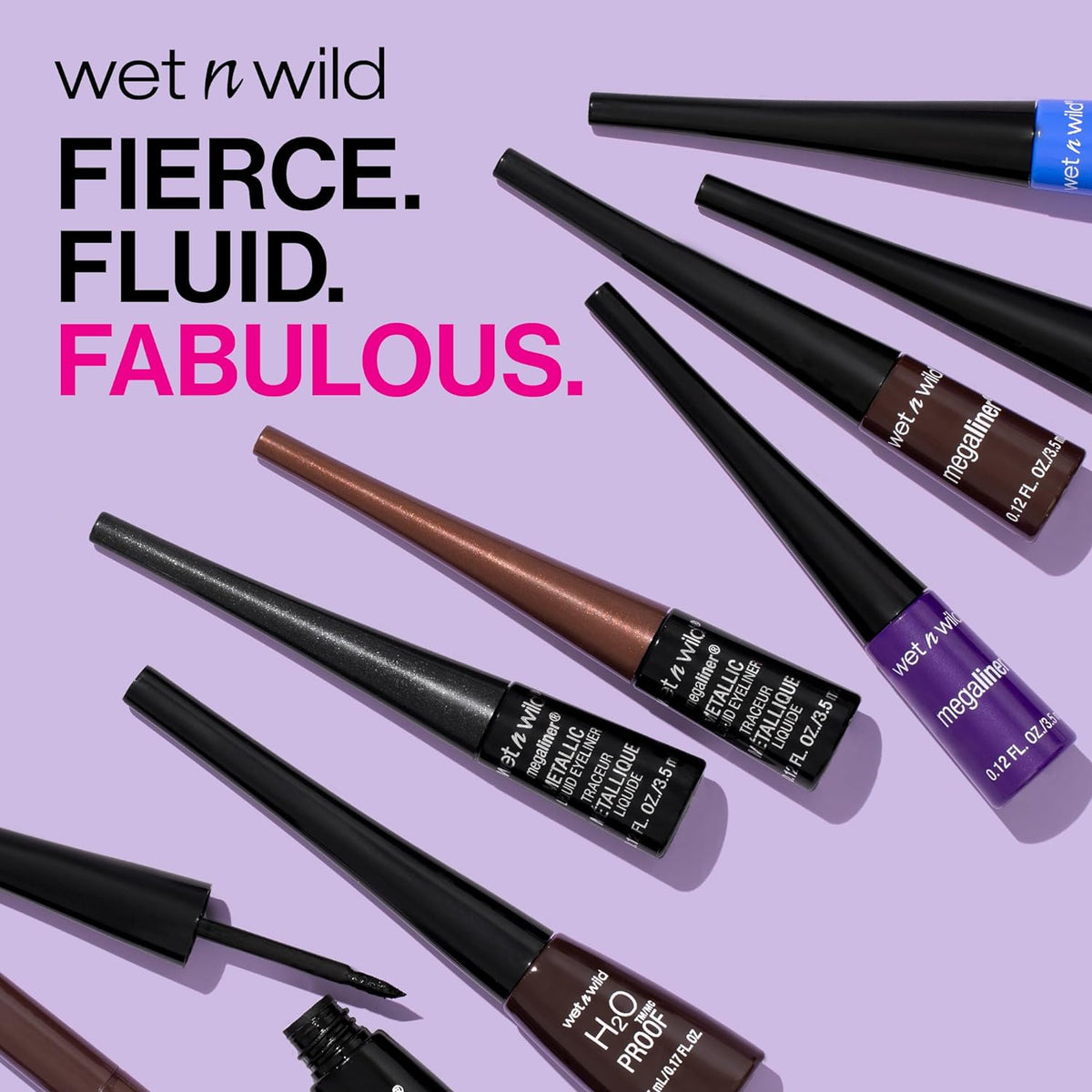 wet n wild MegaLiner Liquid Eyeliner — Black